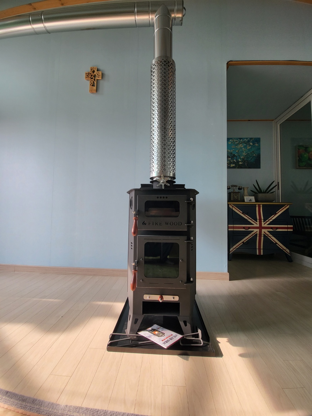 횡성 가정집 데릴라 설치 (벽이 굉장히 난해한 현장)