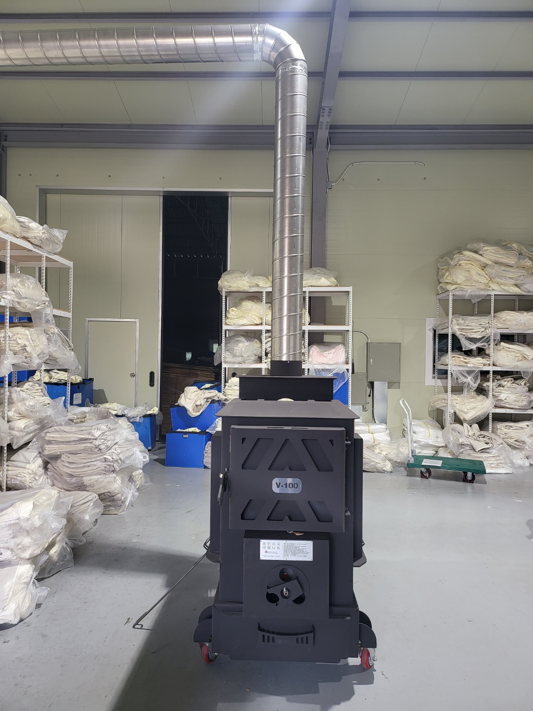 포천 창고 v-100 설치