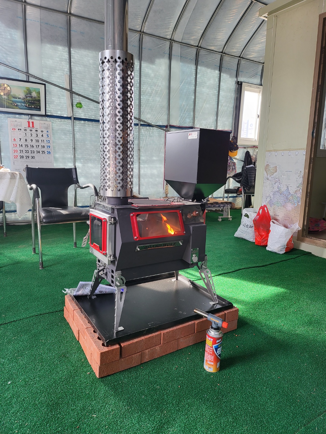 안산 농막 그랜드 울프 설치