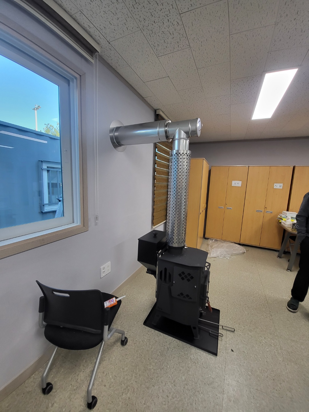 울산 건설현장 사무실 pw-10 설치