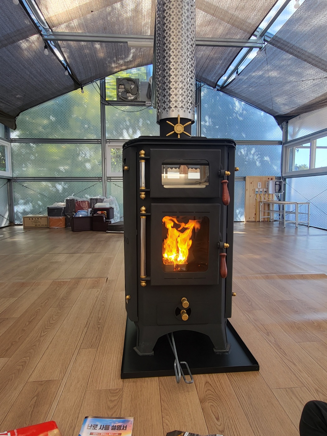 여수 절(하우스) 삼손 설치