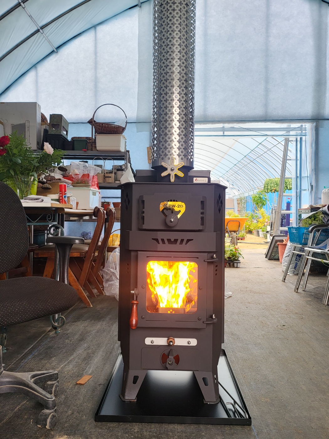 춘천 하우스 PW-20 설치