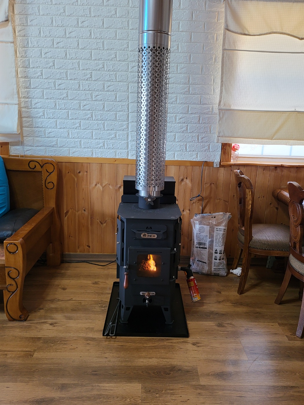 충주 가정집 PW-10 설치 (좌대)