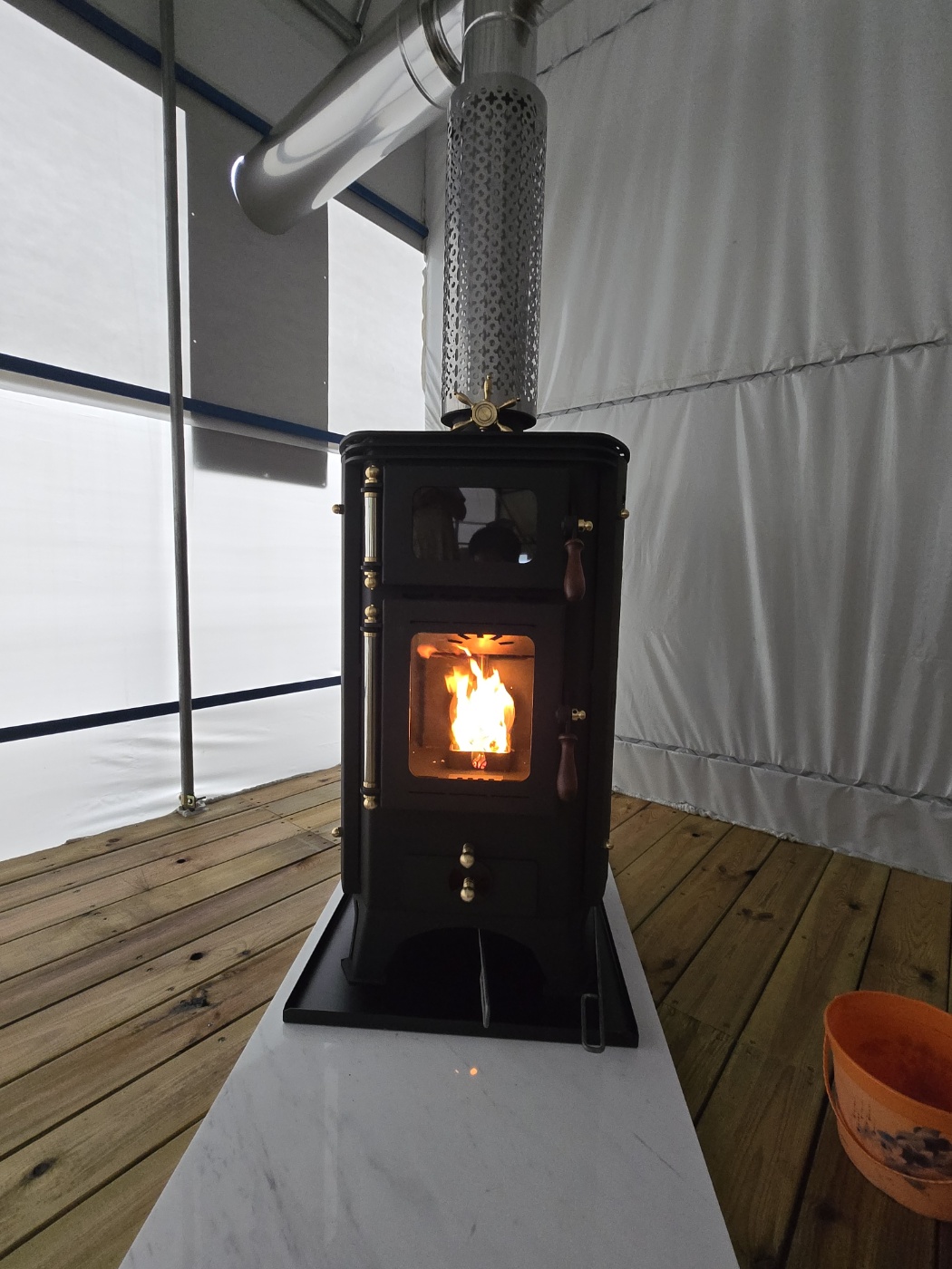 충주 하우스 삼손 설치