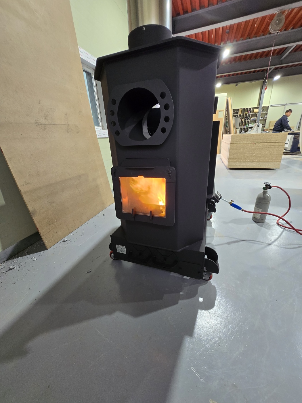 남양주 공장 V-100 설치