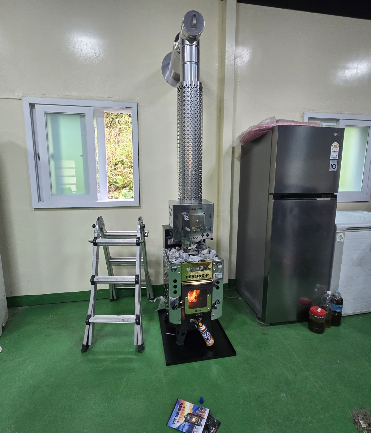 서천 가정집 힐링P 설치 (집2)