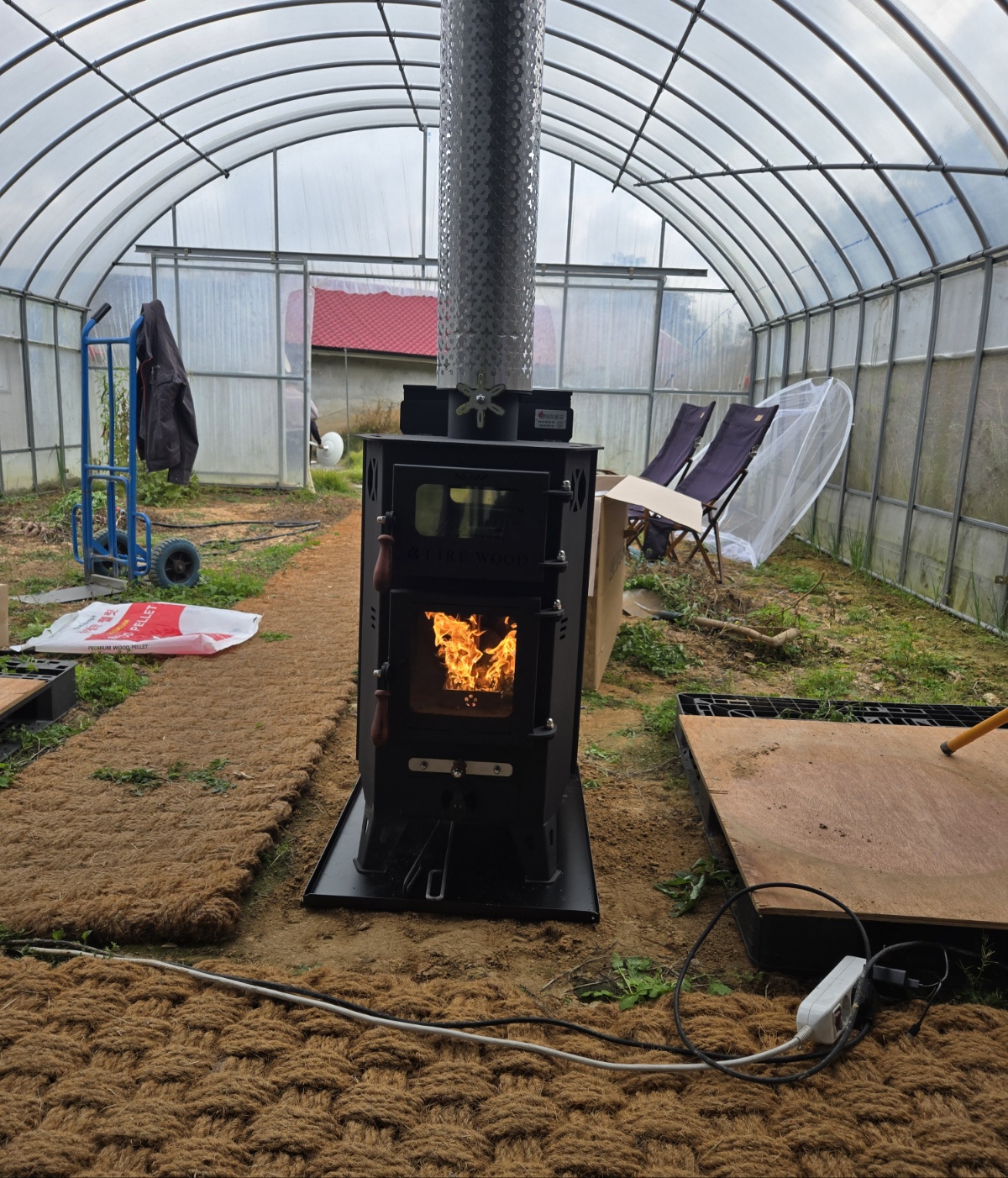 충주 하우스 데릴라 설치