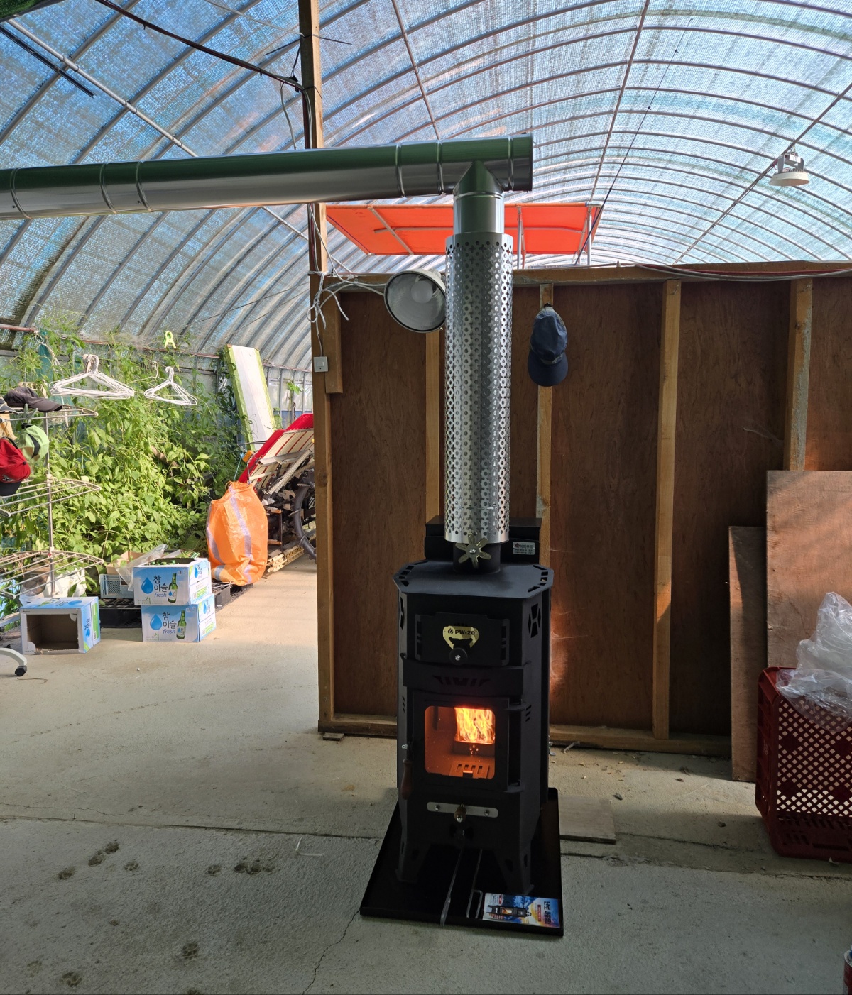 당진 하우스집 PW-20 설치