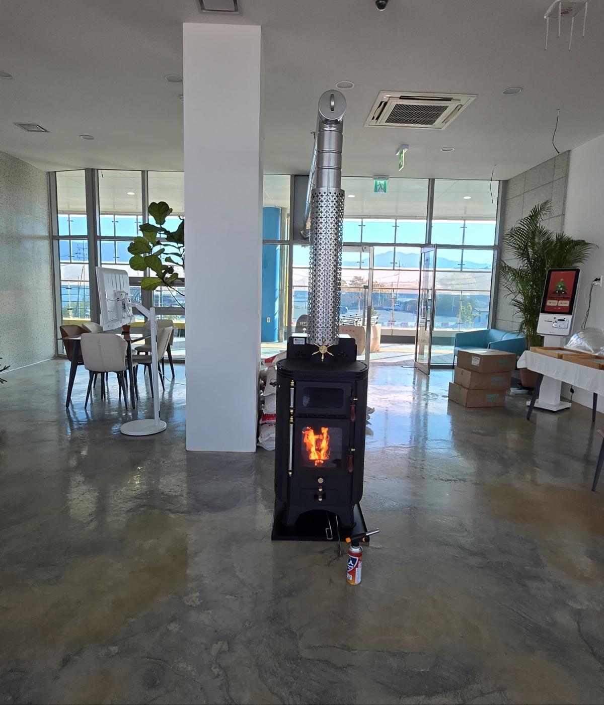 고흥 휴게소 삼손 설치