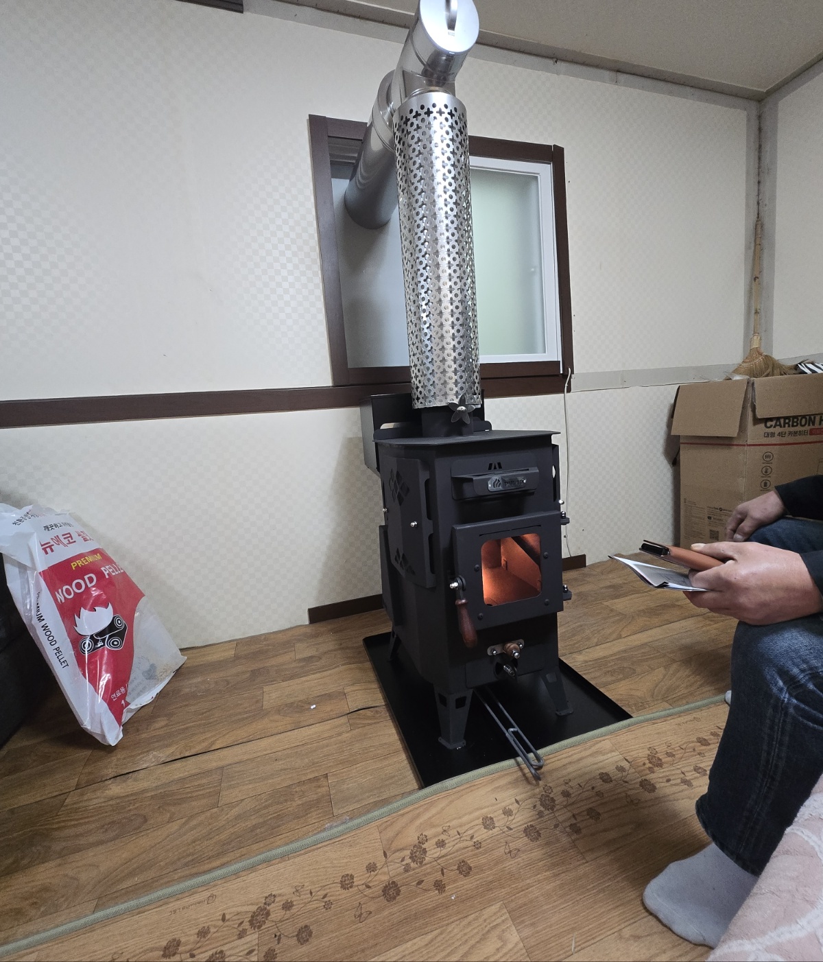 서산 하우스안 컨테이너 PW-10 설치